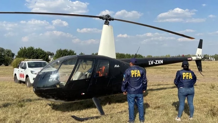 Frustraron un intento para rescatar en helicóptero al narco Lindor Alvarado
