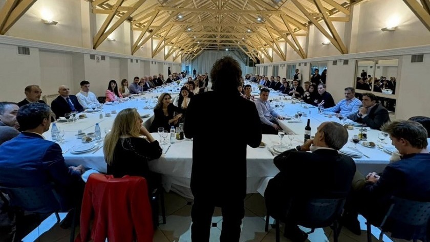 Olivos: Milei agasajó a los diputados 