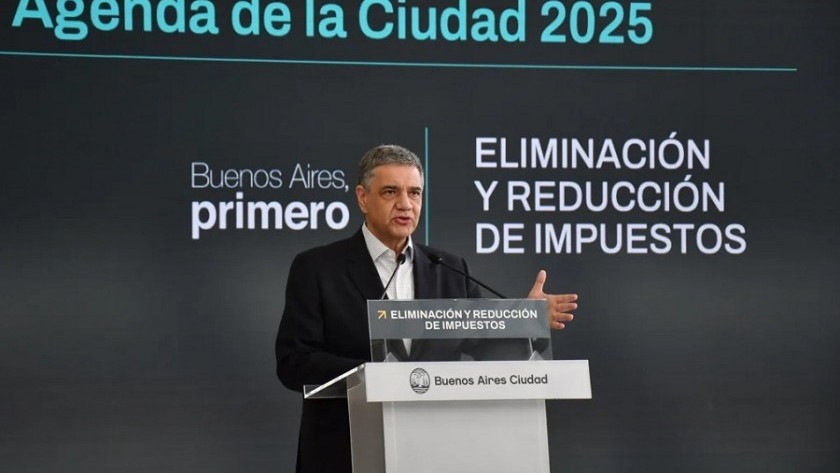 Jorge Macri anunció medidas de alivio fiscal para monotributistas, comerciantes y jubilados