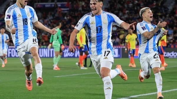 Argentina le ganó a Colombia y se clasificó a la final del Mundial Sub-20 tras 18 años