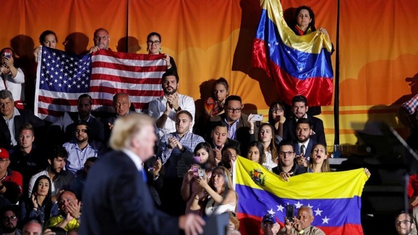 Trump declara el cierre total del espacio aéreo de Venezuela 