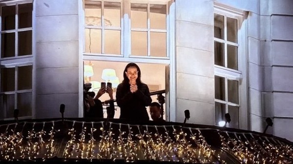 Corina Machado en Oslo: 