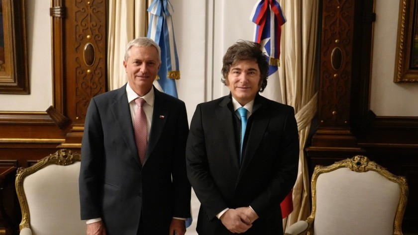 Casa Rosada: Milei recibió a Kast, que elogió el plan económico