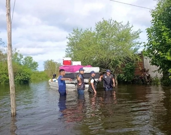 Corrientes: San Luis del Palmar en emergencia por un temporal sin precedentes
