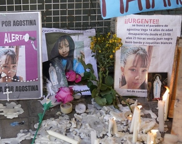 La autopsia reveló que Agostina Vega fue asfixiada y tenía 